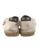 Saint Laurent Canvas Graphic Print Espadrilles