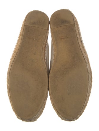 Saint Laurent Canvas Graphic Print Espadrilles