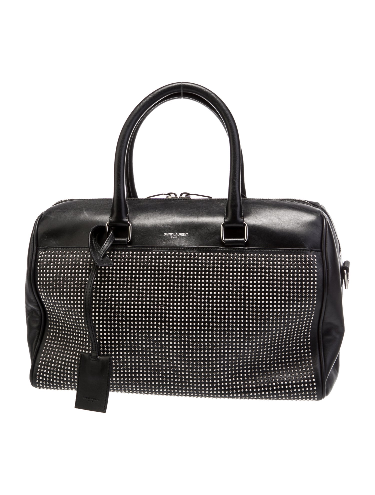 Saint Laurent Leather Top Handle Bag