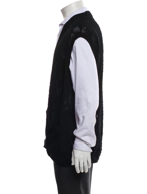 Saint Laurent Printed Open Front Cardigan