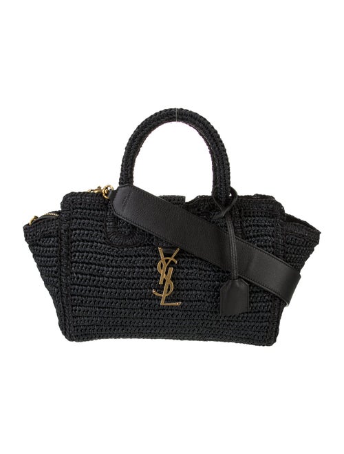 Saint Laurent Raffia Downtown Baby