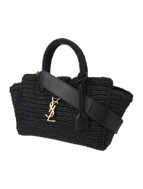 Saint Laurent Raffia Downtown Baby