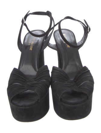 Saint Laurent Suede Sandals
