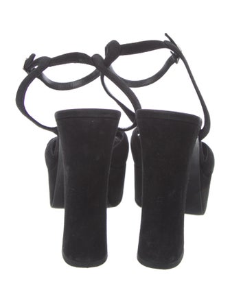 Saint Laurent Suede Sandals