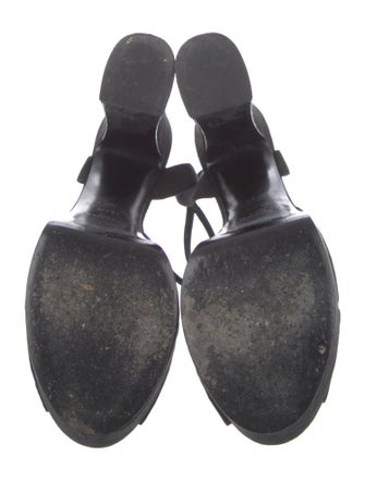Saint Laurent Suede Sandals