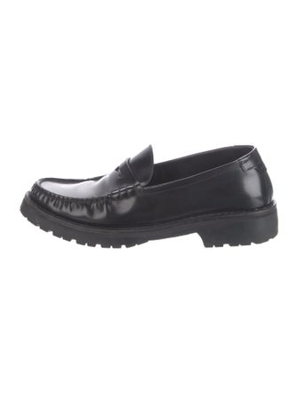 Saint Laurent Leather Loafers