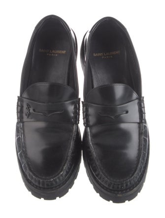 Saint Laurent Leather Loafers