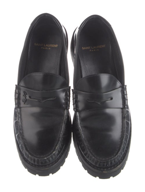 Saint Laurent Leather Loafers