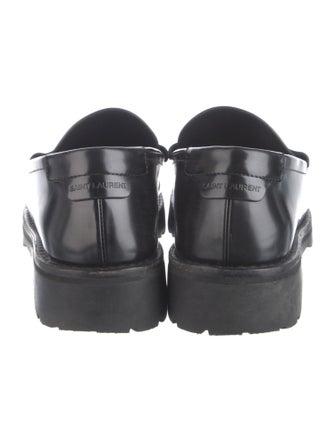Saint Laurent Leather Loafers