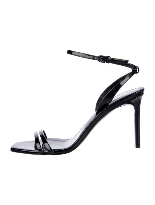 Saint Laurent Patent Leather Sandals