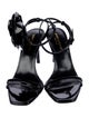 Saint Laurent Patent Leather Sandals
