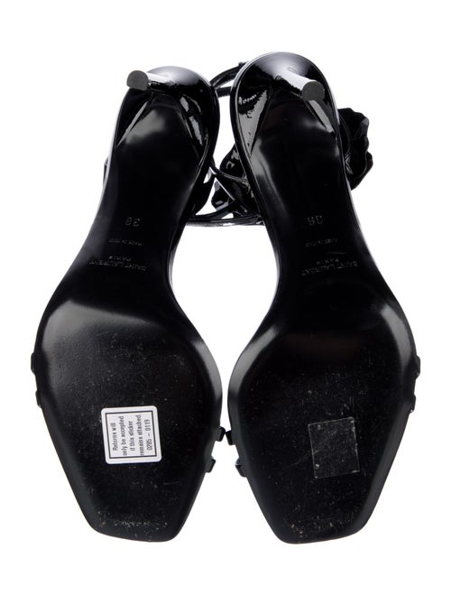 Saint Laurent Patent Leather Sandals