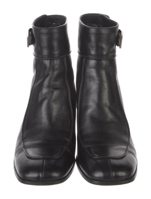 Saint Laurent Leather Boots
