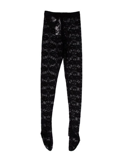 Saint Laurent Printed Skinny Leg Pants