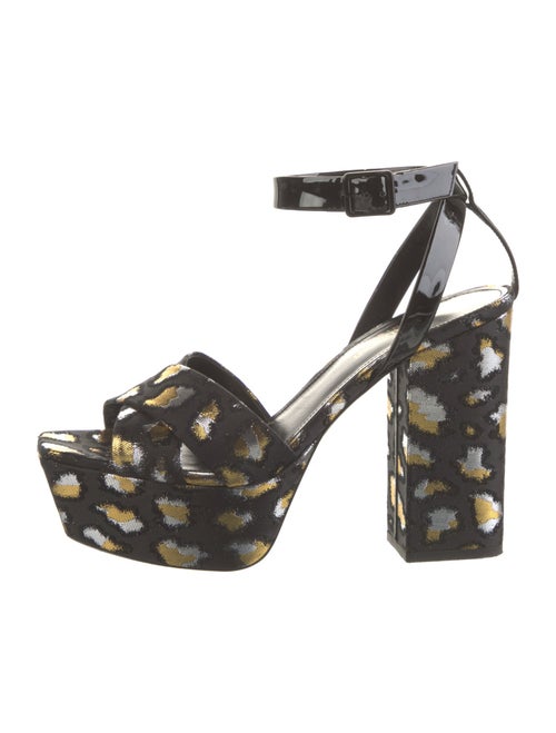 Saint Laurent Printed Sandals