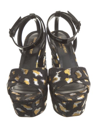 Saint Laurent Printed Sandals