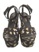 Saint Laurent Printed Sandals