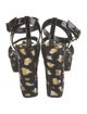 Saint Laurent Printed Sandals