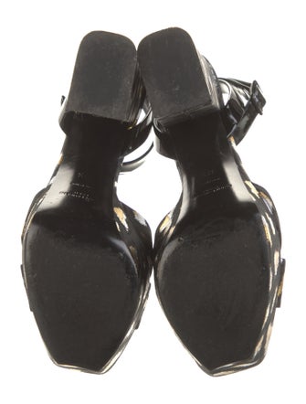 Saint Laurent Printed Sandals