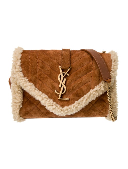 Saint Laurent Suede Envelope Mini