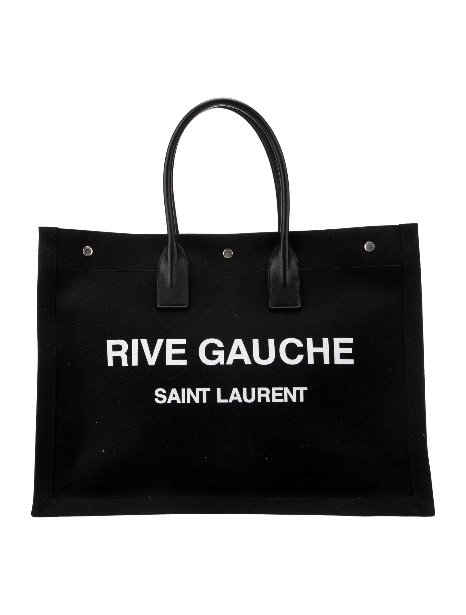 Saint Laurent Canvas Rive Gauche Large