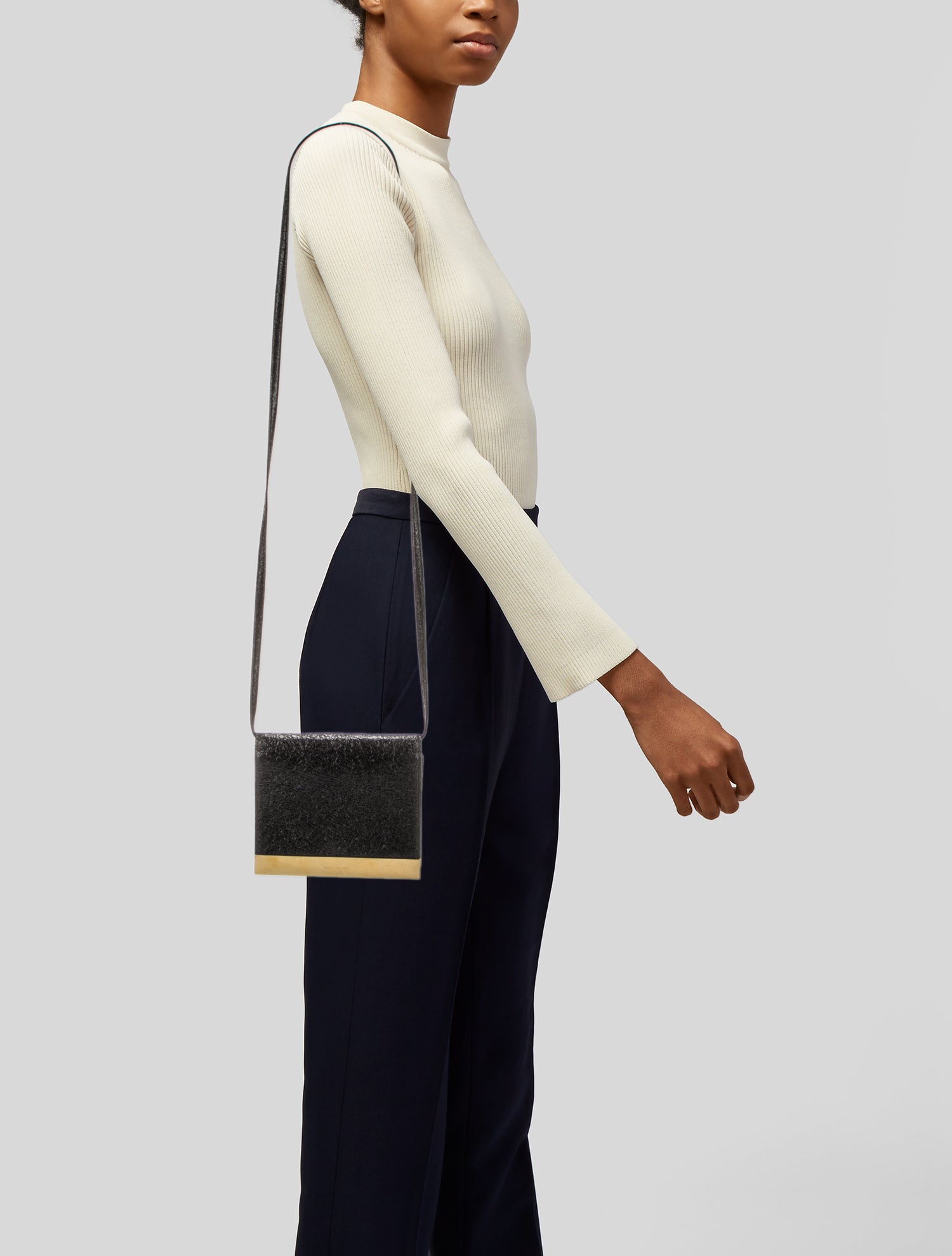 Saint Laurent Leather Crossbody Bag