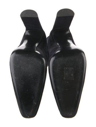 Saint Laurent Velvet Boots