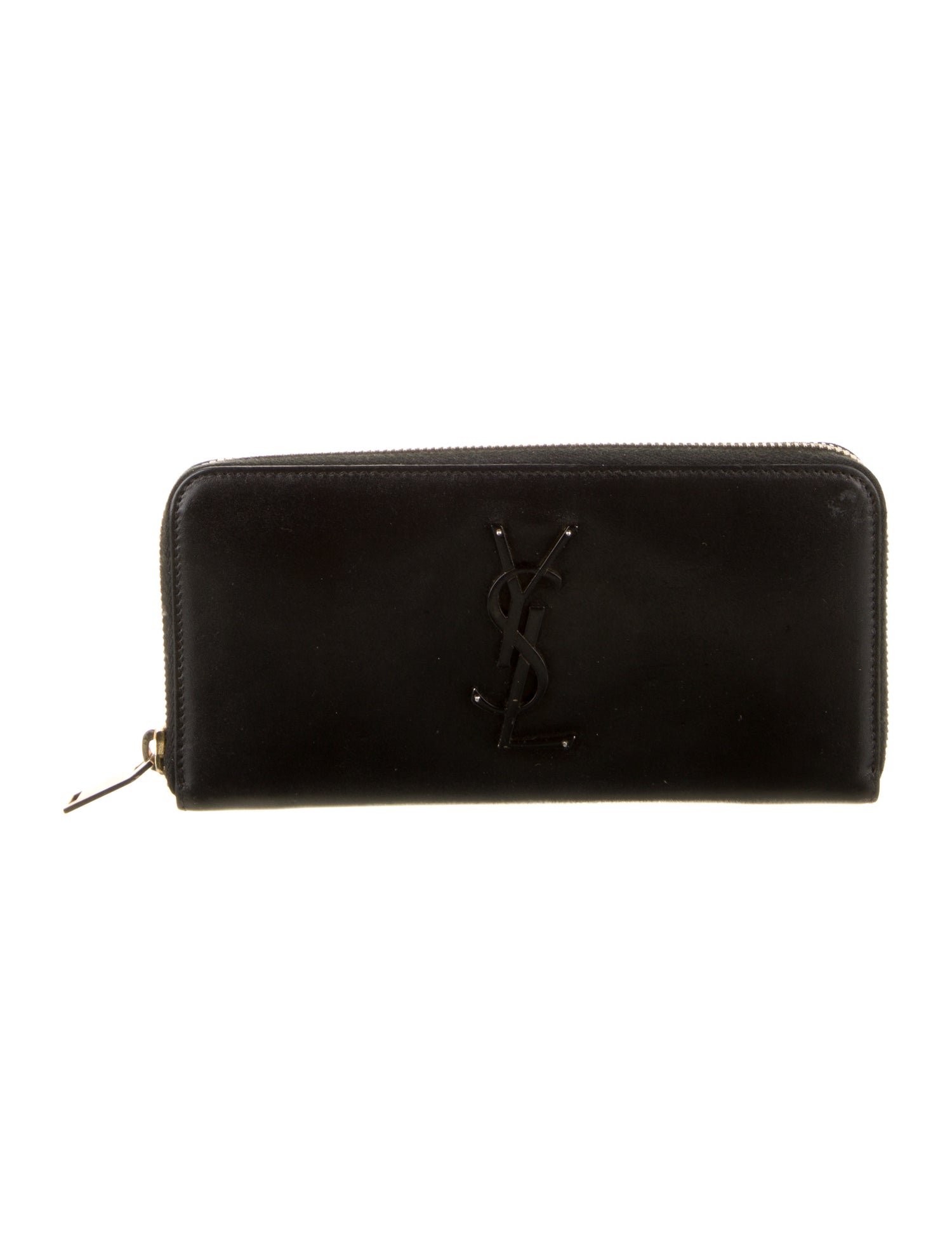 Saint Laurent Patent Leather Continental Wallet