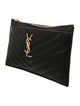 Saint Laurent 492017 Chevron Wallet