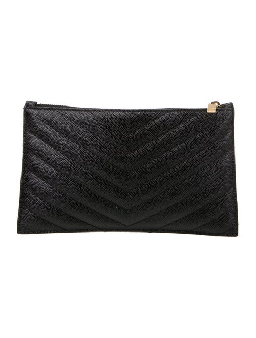 Saint Laurent 492017 Chevron Wallet