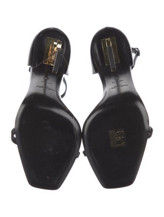 Saint Laurent Opyum Patent Leather D'Orsay Pumps