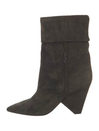 Saint Laurent Suede Boots
