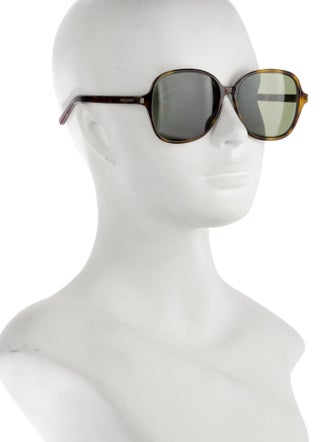 Saint Laurent Square Tinted Sunglasses