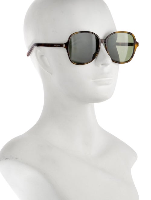 Saint Laurent Square Tinted Sunglasses