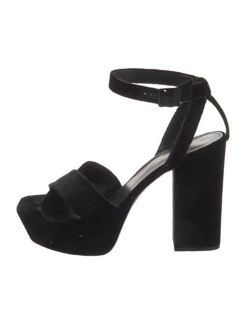 Saint Laurent Suede Sandals