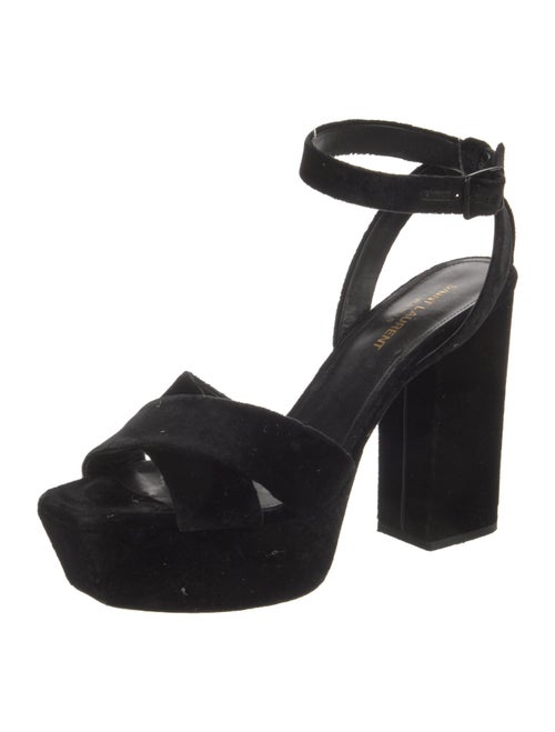 Saint Laurent Suede Sandals