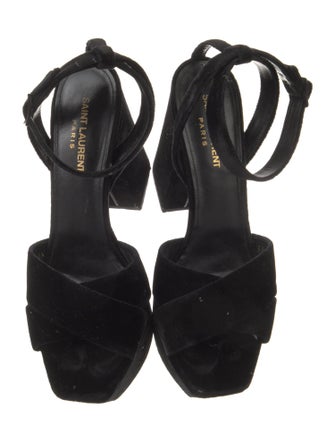 Saint Laurent Suede Sandals