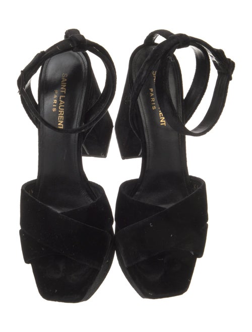 Saint Laurent Suede Sandals