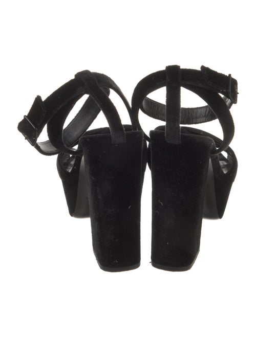 Saint Laurent Suede Sandals