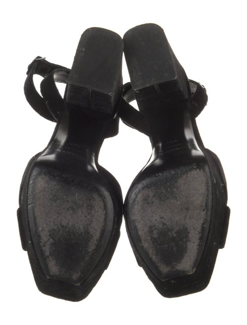 Saint Laurent Suede Sandals