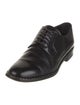 Saint Laurent Leather Studded Accents Oxfords