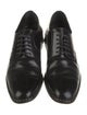 Saint Laurent Leather Studded Accents Oxfords