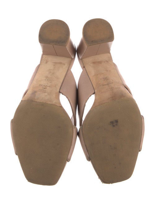 Saint Laurent Leather Slides