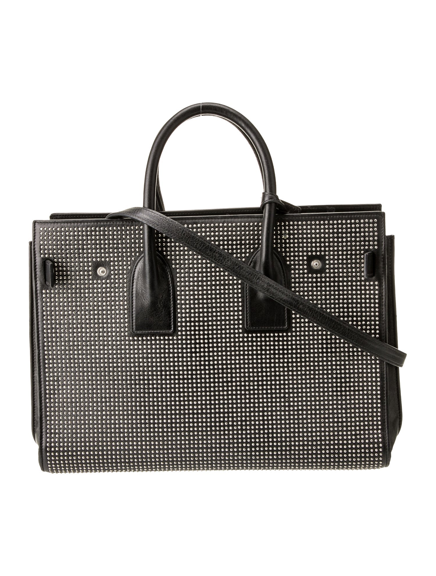 Saint Laurent Leather Sac De Jour