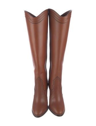 Saint Laurent Leather Boots