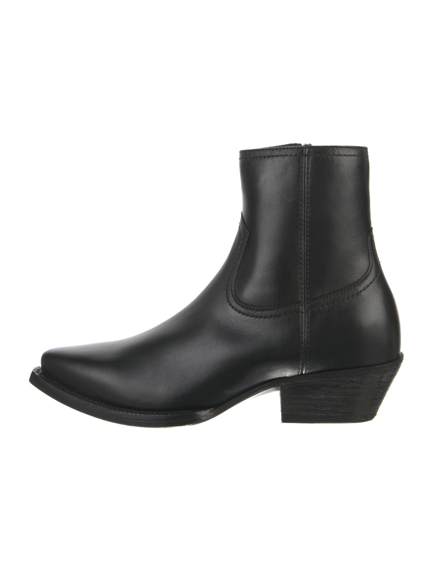 Saint Laurent Leather Chelsea Boots