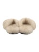 Saint Laurent Mink Fur Trim Slides