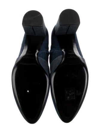 Saint Laurent Denim Boots