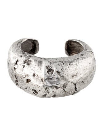 Saint Laurent Distressed Cuff Bracelet