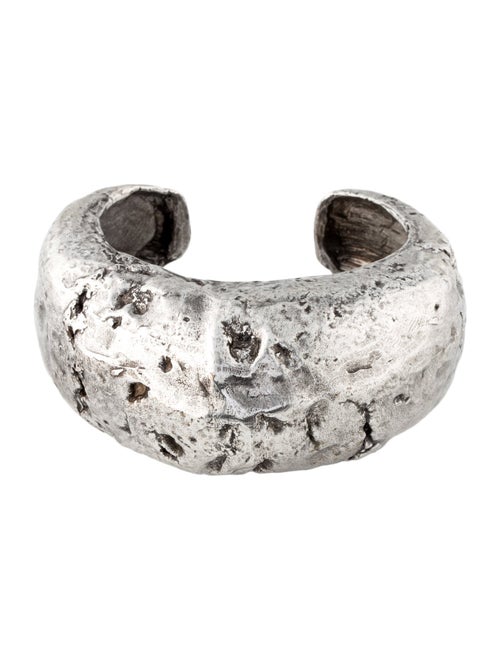 Saint Laurent Distressed Cuff Bracelet